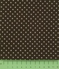 Fabric by the Metre - Spots (3mm) - Brown